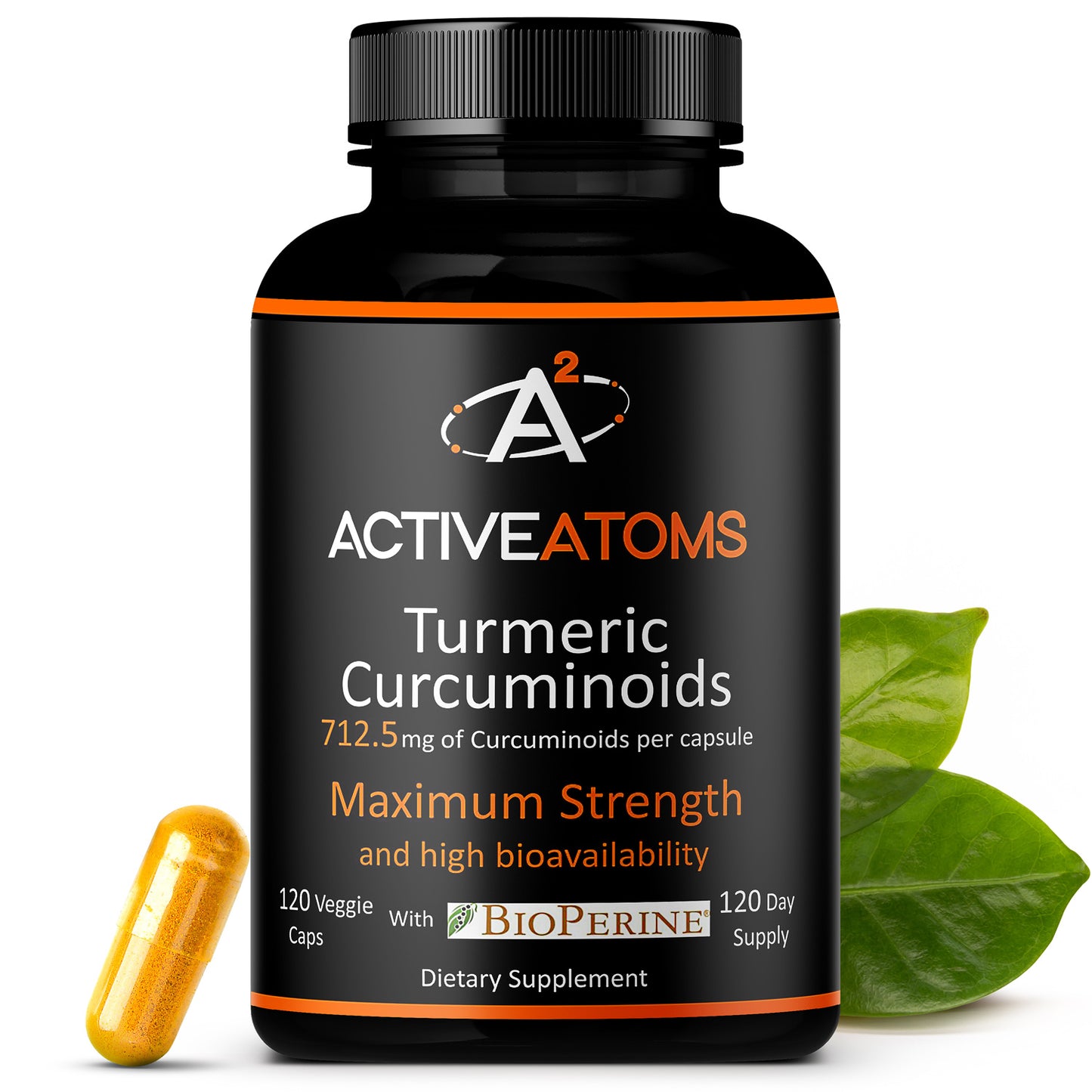 Active Atoms Turmeric Extract w/ BioPerine®