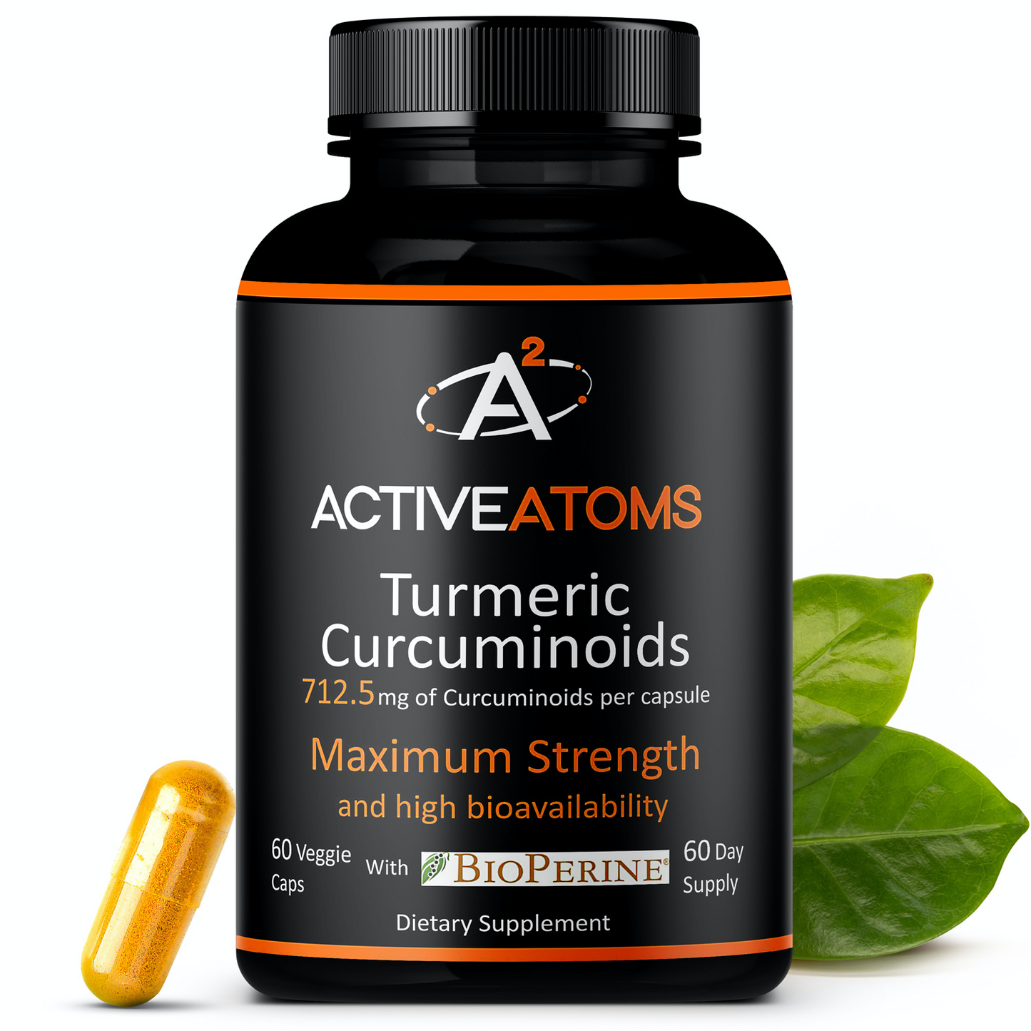 Active Atoms Turmeric Extract w/ BioPerine®